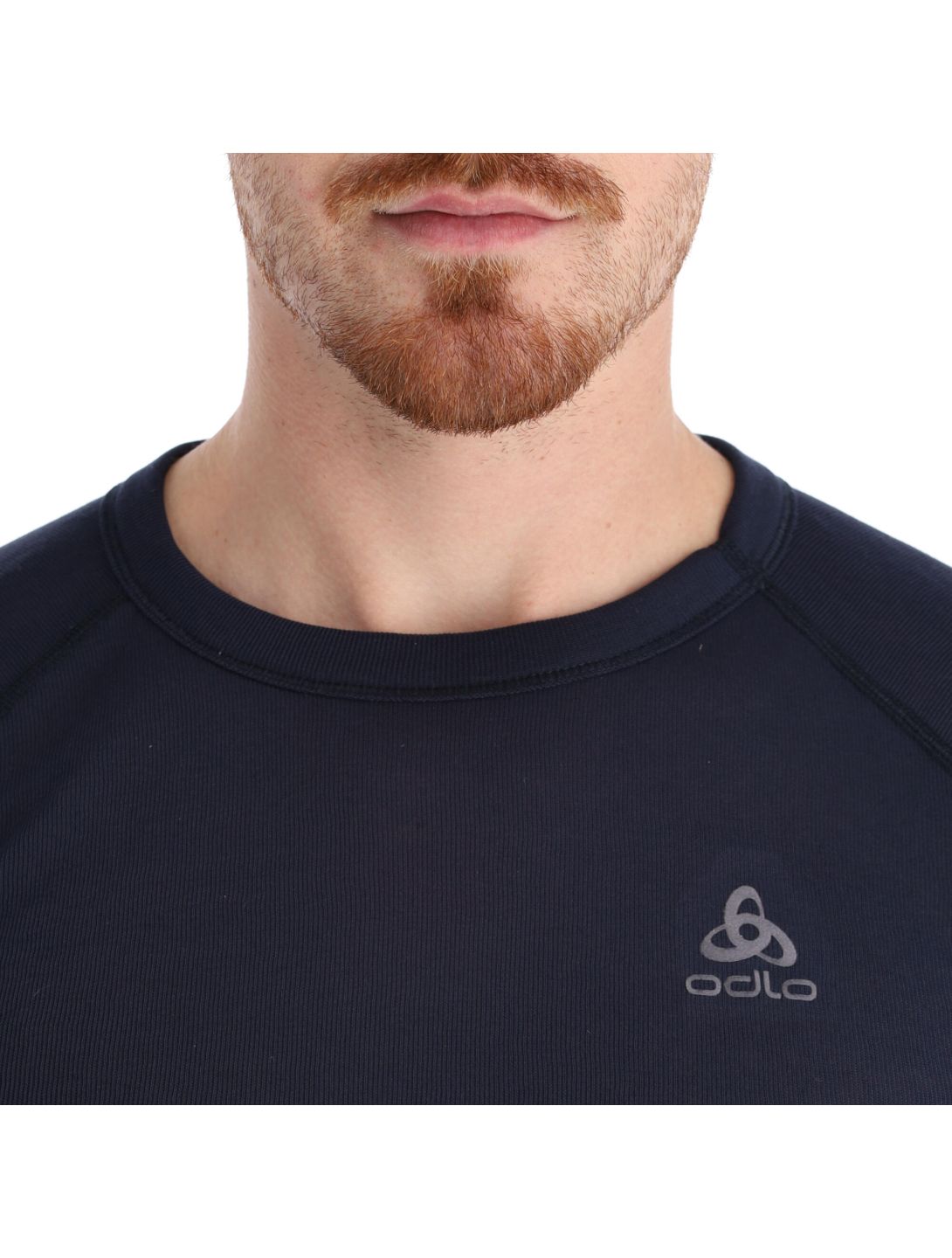 Odlo, Active Warm Eco thermoshirt heren dark sapphire blauw 