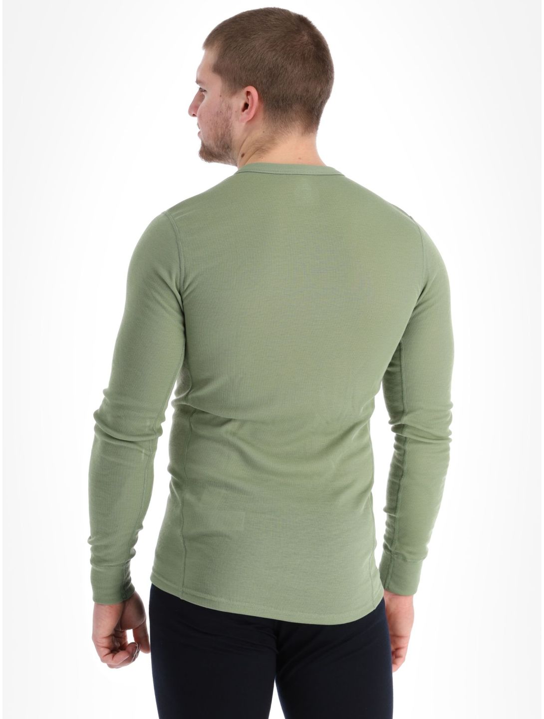 Odlo, Active Warm Eco thermoshirt heren Matte Green groen 