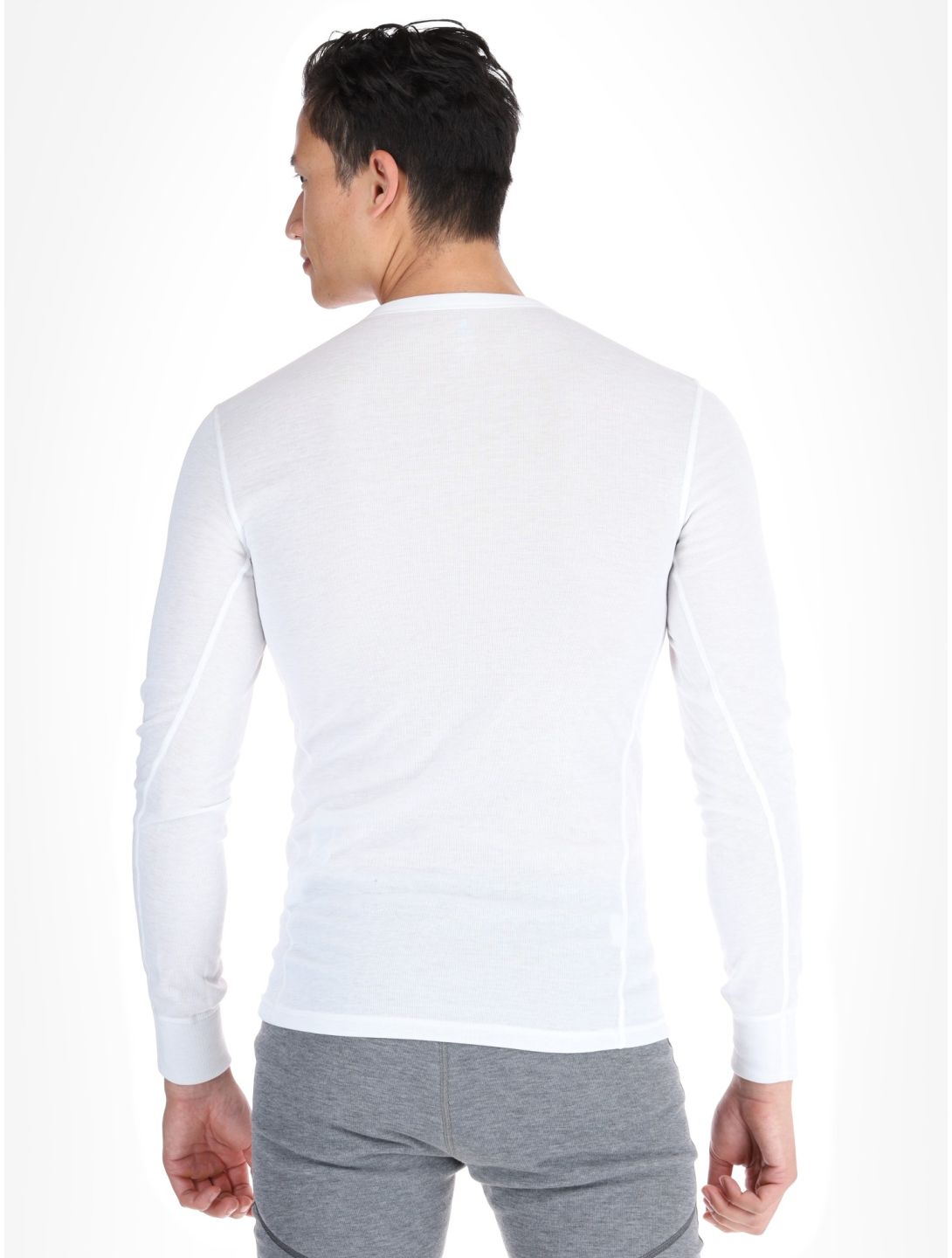 Odlo, Active Warm Eco FA Thermoshirt heren White Wit 