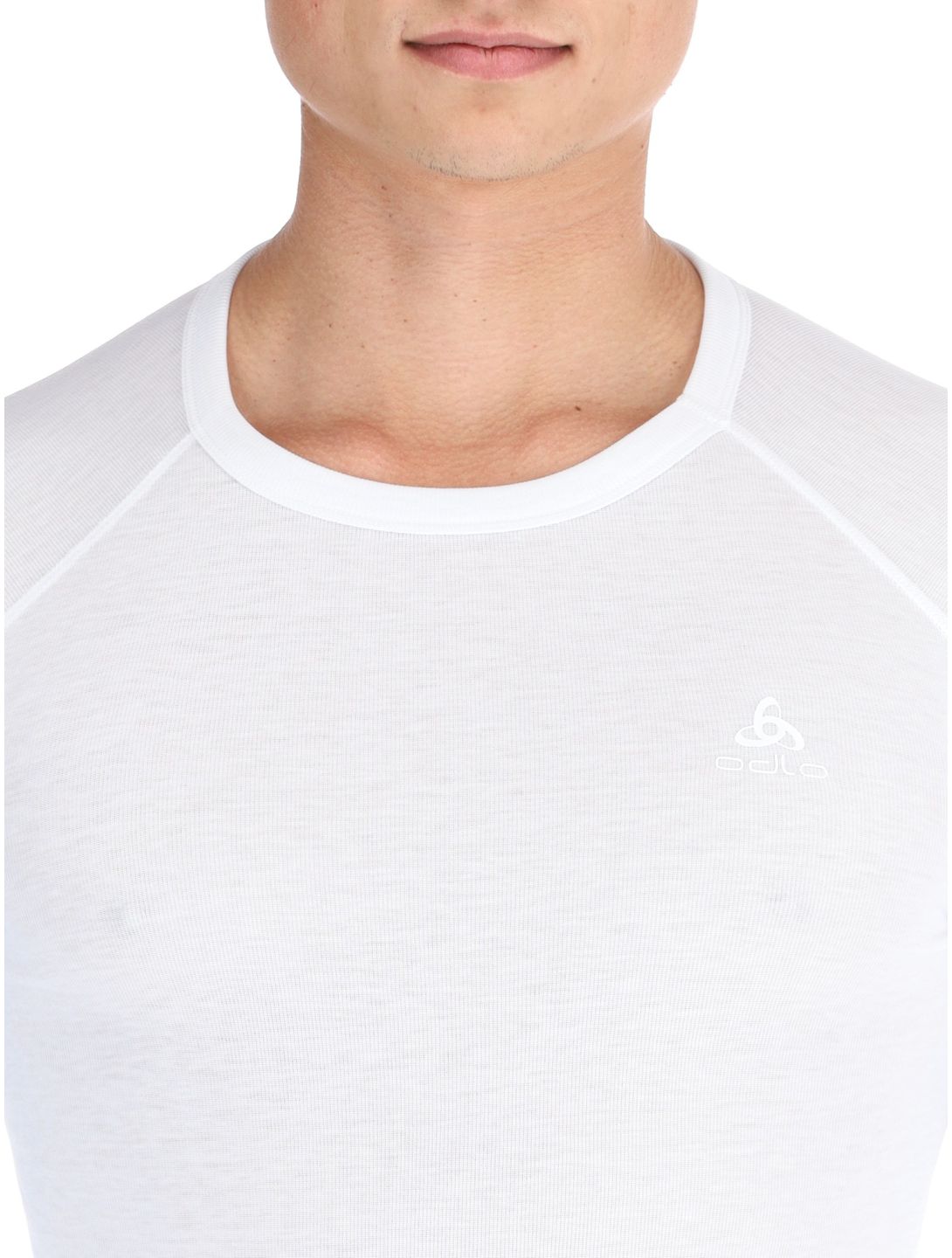 Odlo, Active Warm Eco FA Thermoshirt heren White Wit 