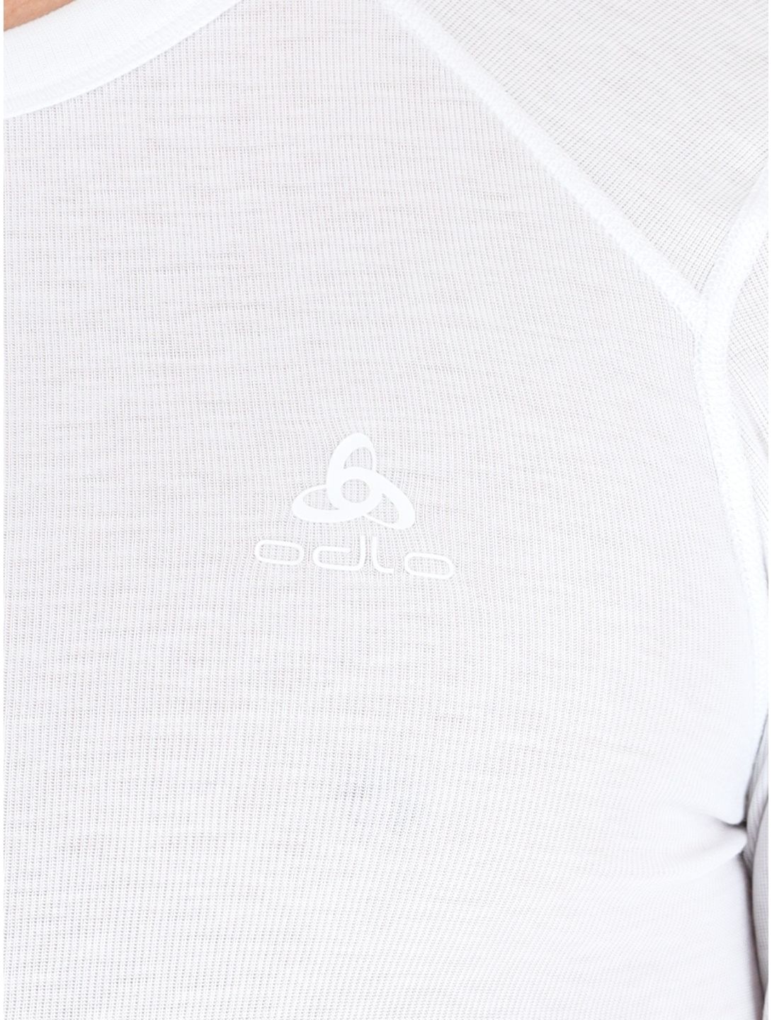 Odlo, Active Warm Eco FA Thermoshirt heren White Wit 