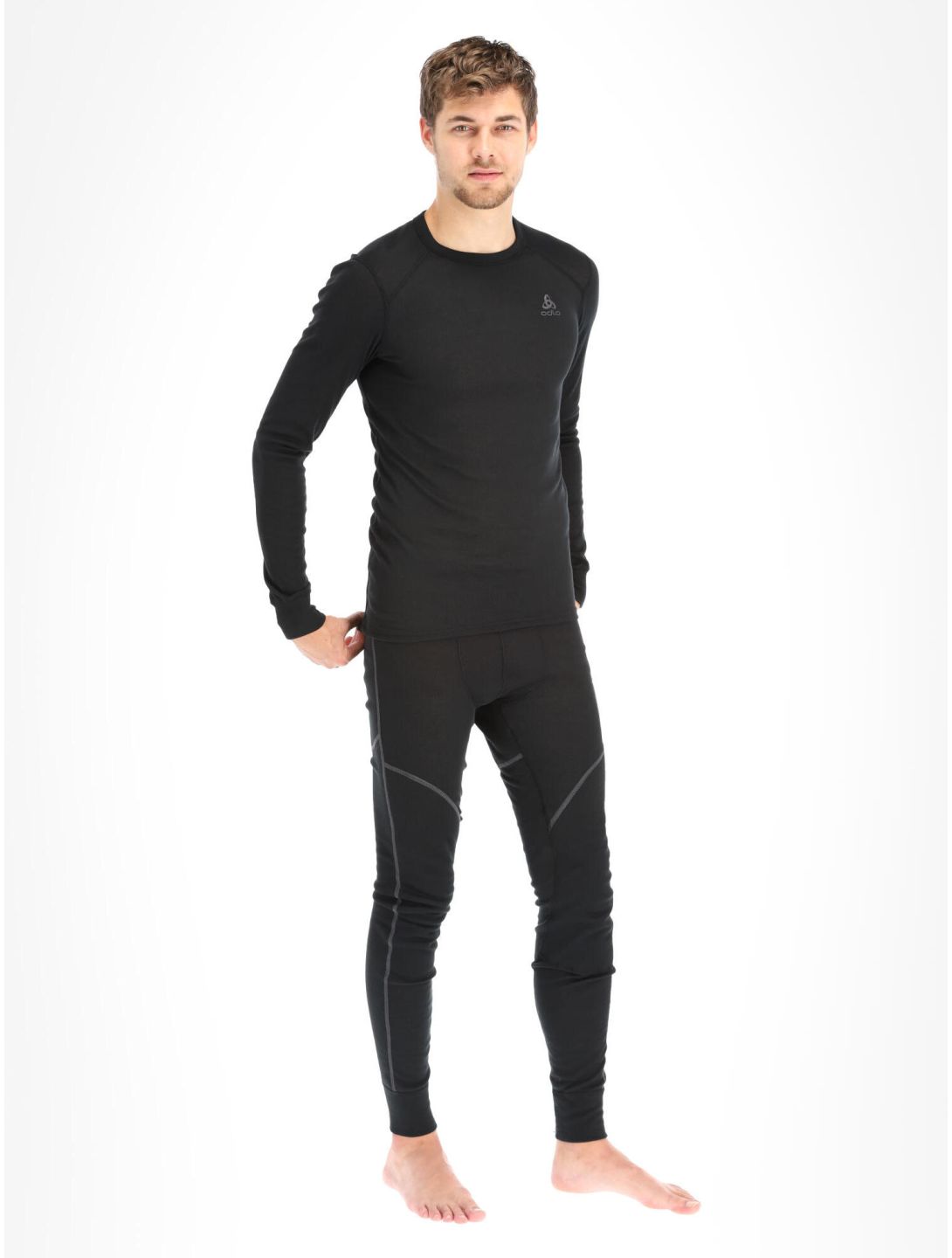 Odlo, Active Warm Eco thermoshirt heren Black zwart 