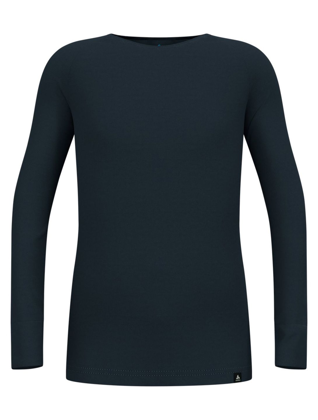 Odlo, Active Warm Eco FA Thermoshirt kinderen Dark Sapphire Blauw 