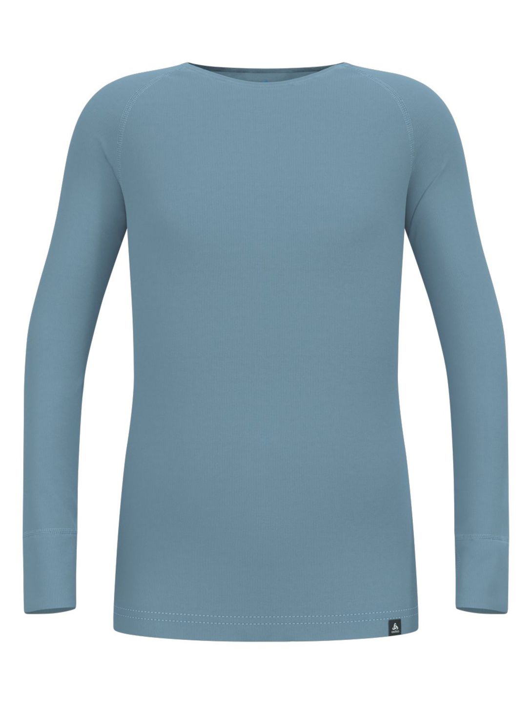 Odlo, Active Warm Eco FA Thermoshirt kinderen Provincial Blue Blauw 