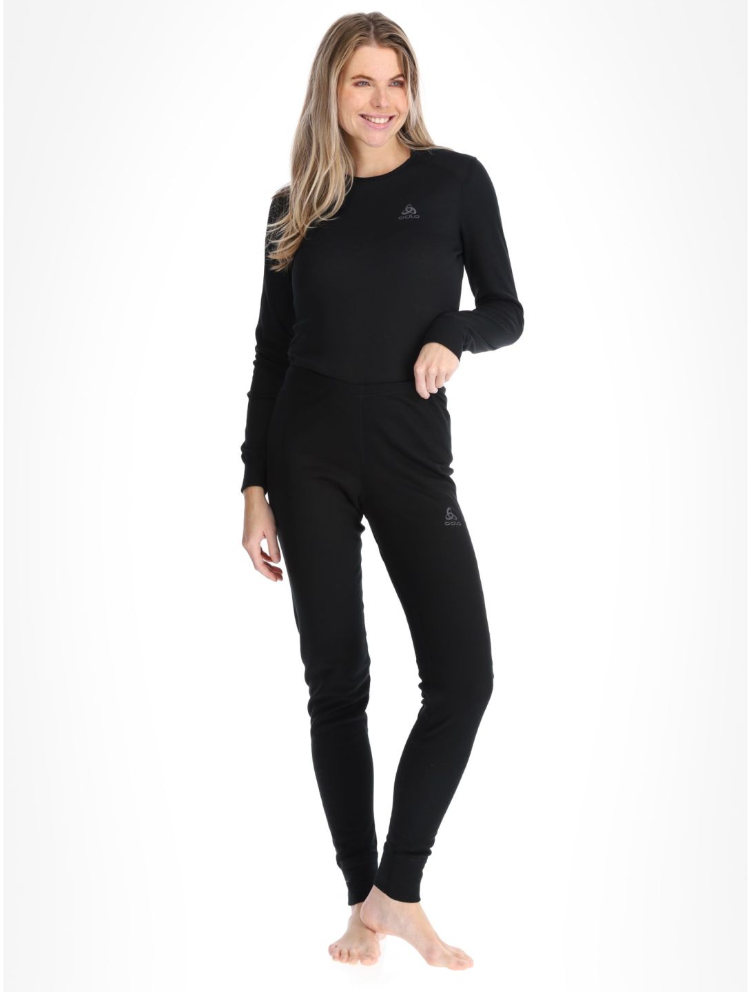 Odlo, Active Warm Eco FB Thermobroek dames Black Zwart 