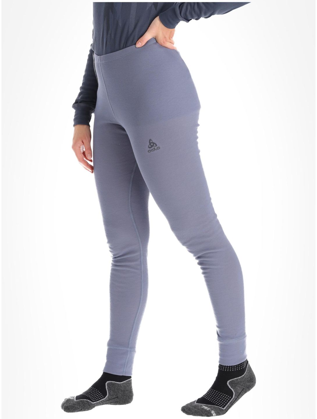 Odlo, Active Warm Eco thermobroek dames Folkstone Gray grijs 