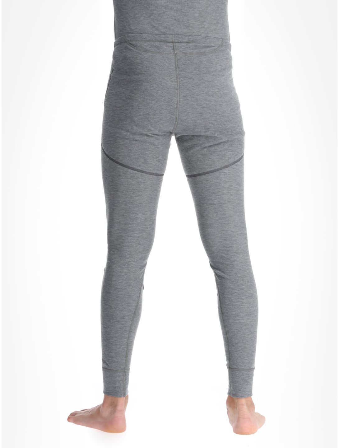 Odlo, Active X-Warm Eco FB Thermobroek heren Odlo Steel Grey Melange Grijs 