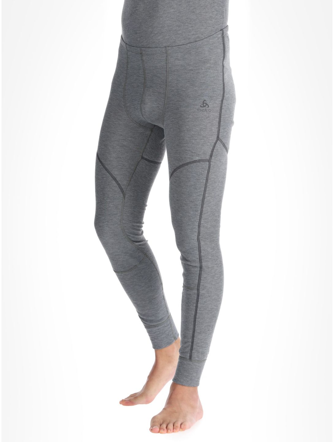 Odlo, Active X-Warm Eco FB Thermobroek heren Odlo Steel Grey Melange Grijs 