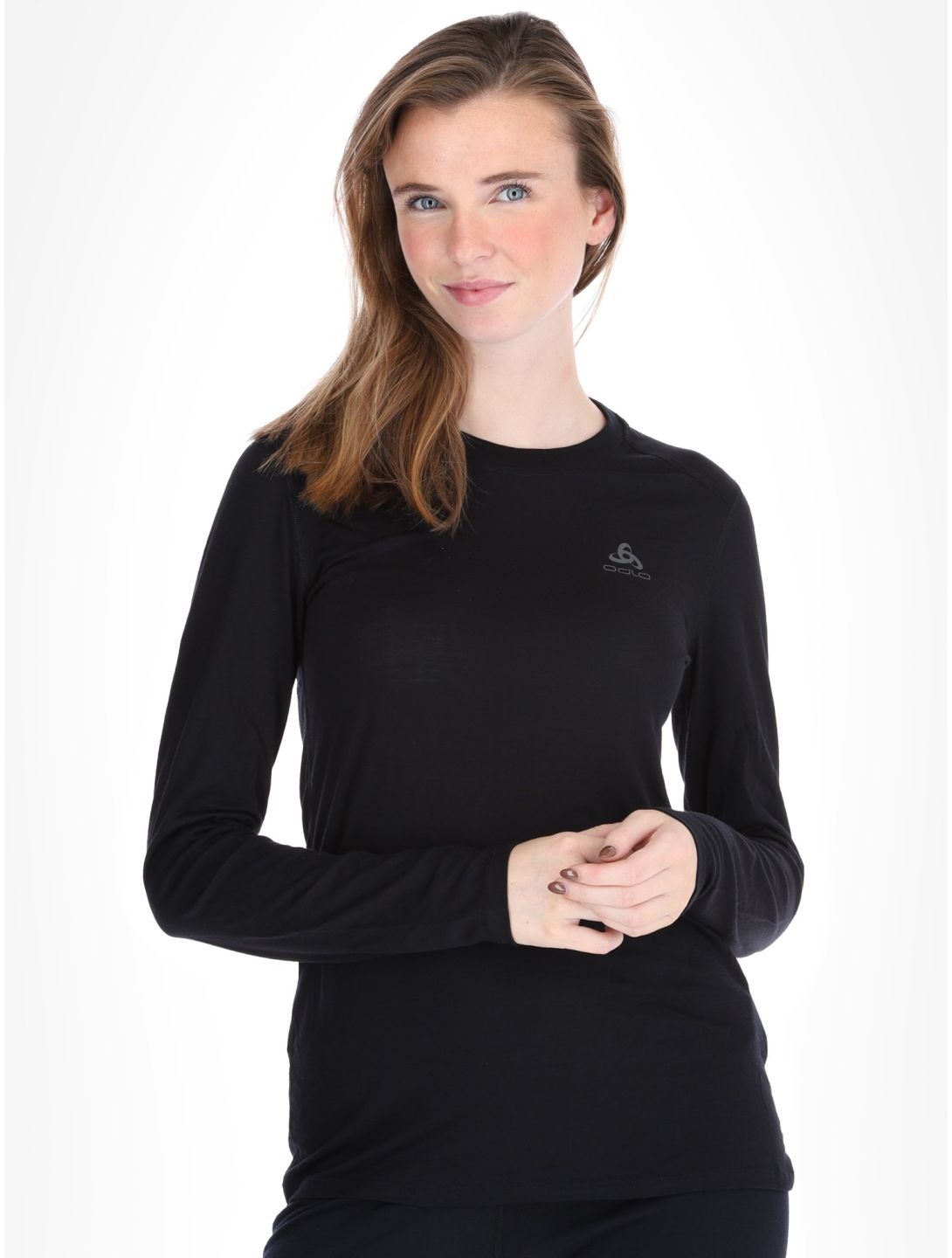 Odlo, Merino 160 FA Thermoshirt dames Black Zwart 