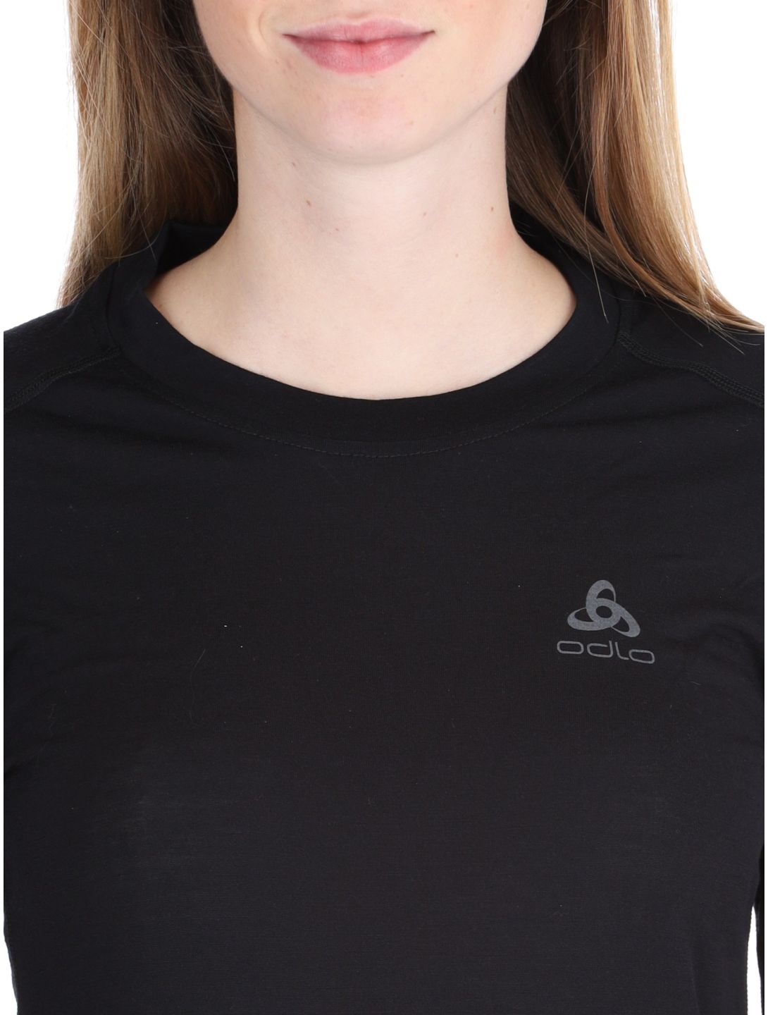 Odlo, Merino 160 FA Thermoshirt dames Black Zwart 