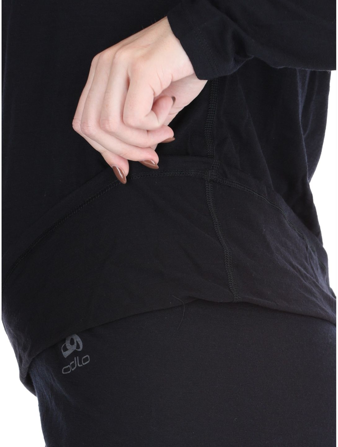 Odlo, Merino 160 FA Thermoshirt dames Black Zwart 