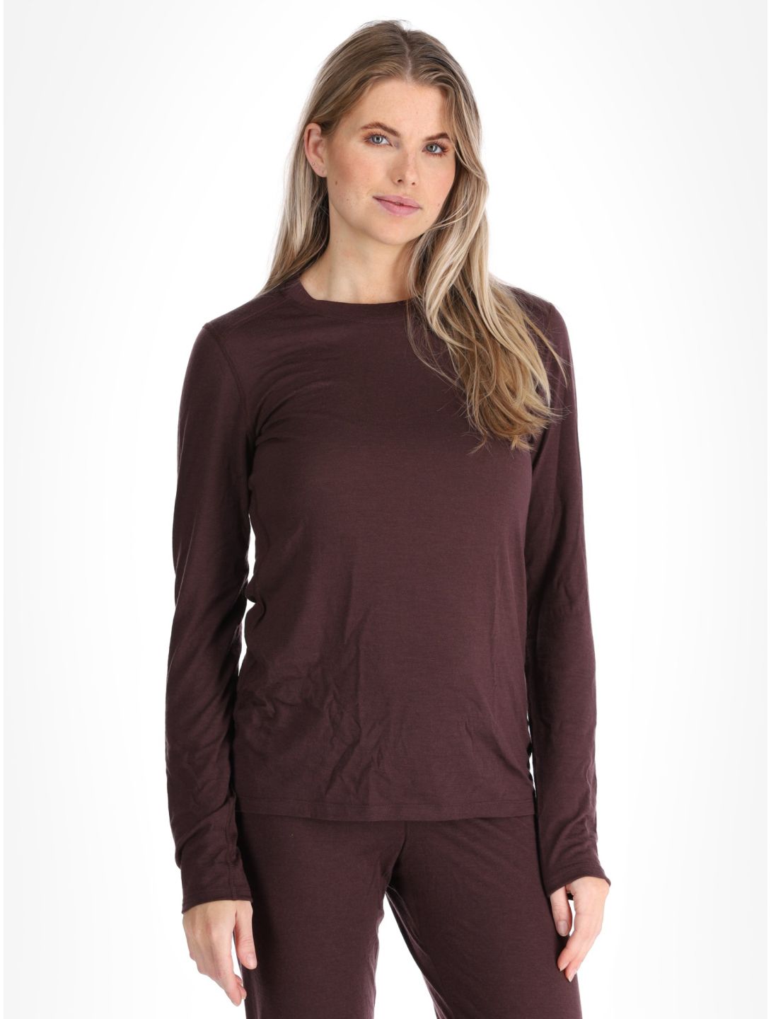 Odlo, Merino 160 FA Thermoshirt dames Fudge Paars 