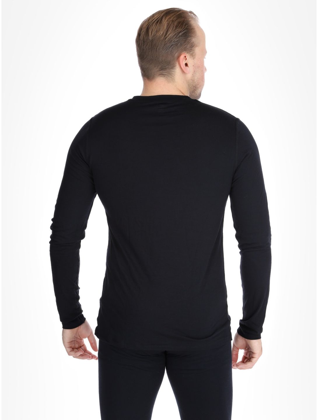 Odlo, Merino 160 FA Thermoshirt heren Black Zwart 