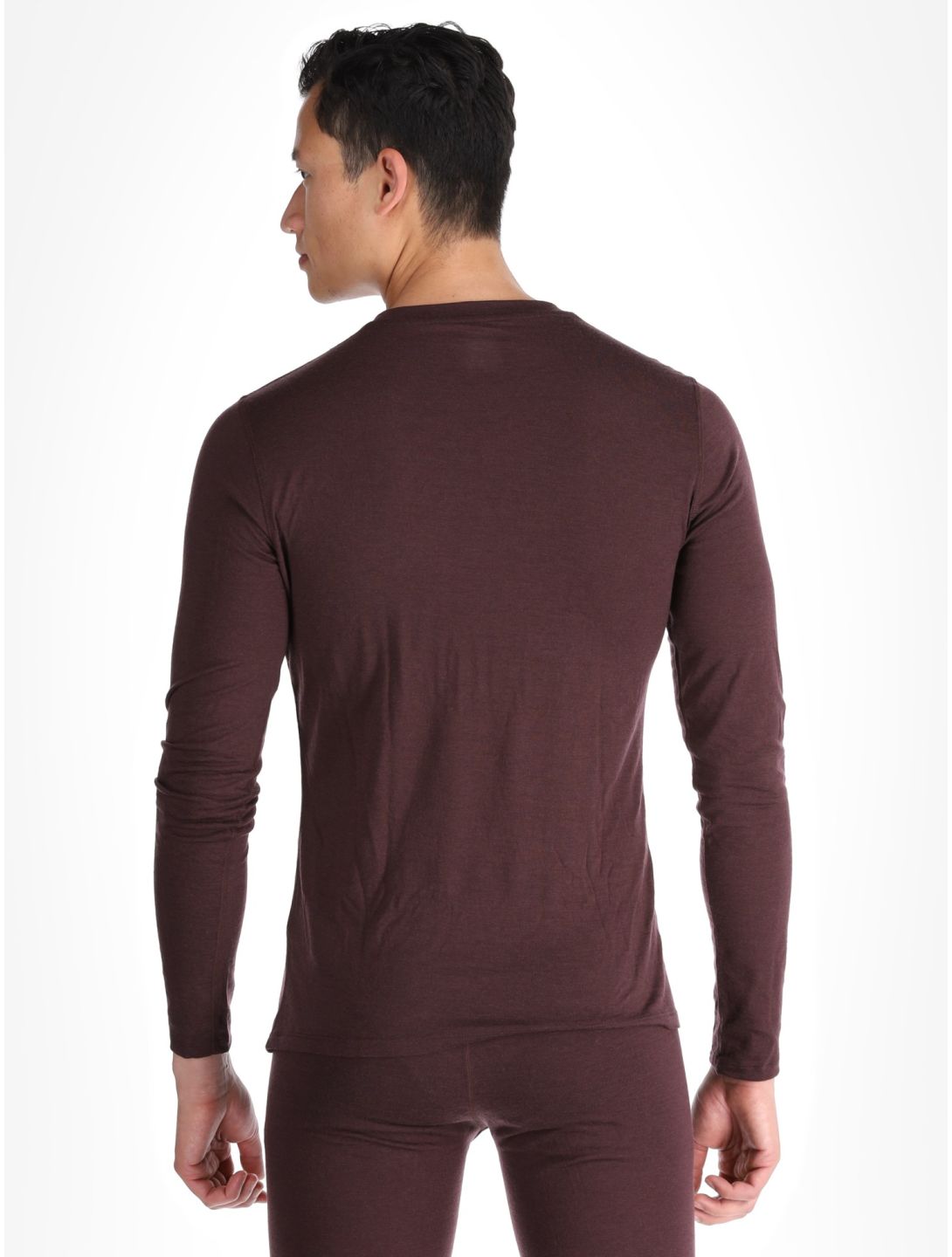 Odlo, Merino 160 FA Thermoshirt heren Fudge Paars 