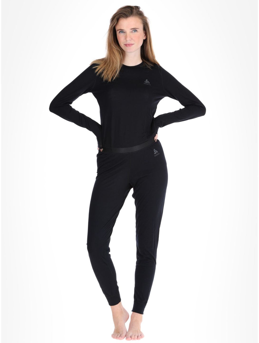 Odlo, Merino 160 FB Thermobroek dames Black Zwart 