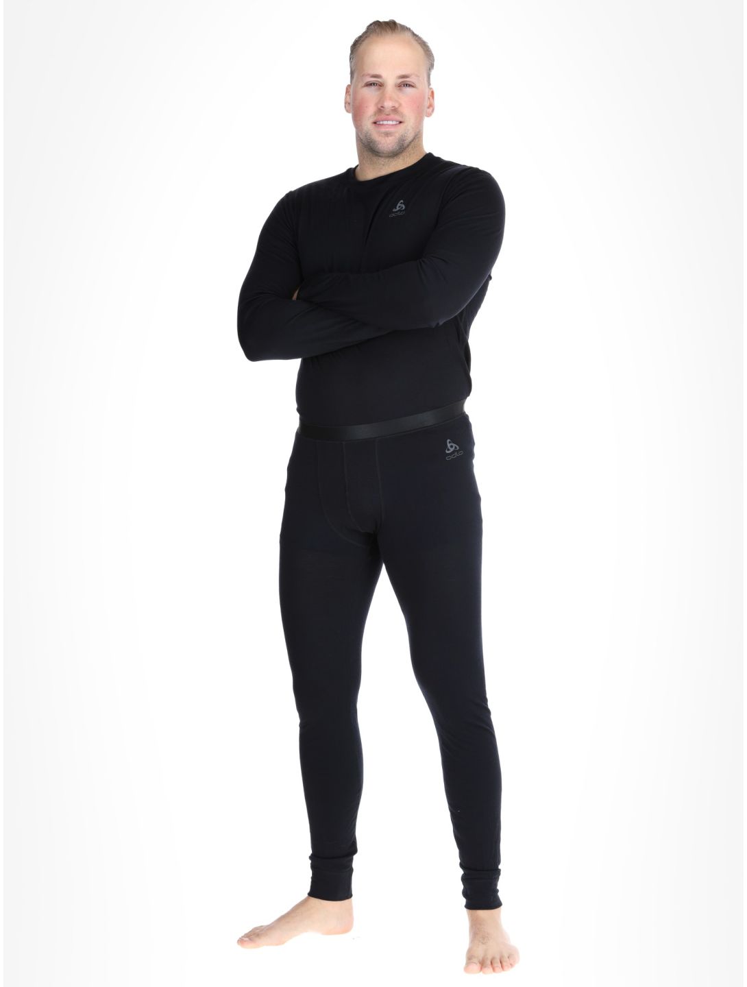 Odlo, Merino 160 FB Thermobroek heren Black Zwart 