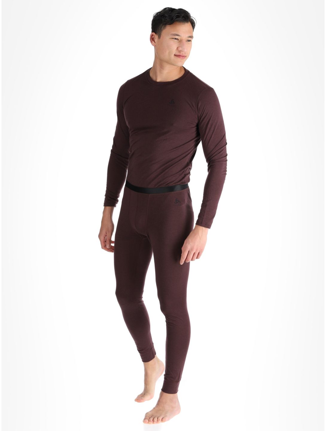 Odlo, Merino 160 FB Thermobroek heren Fudge Paars 