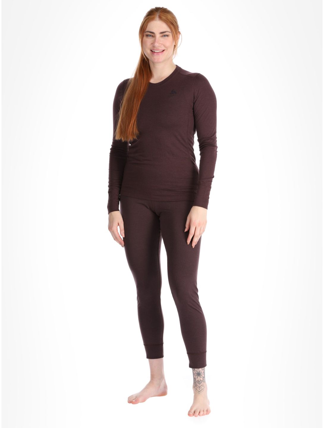 Odlo, Merino 200 FA Thermoshirt dames Fudge Paars 