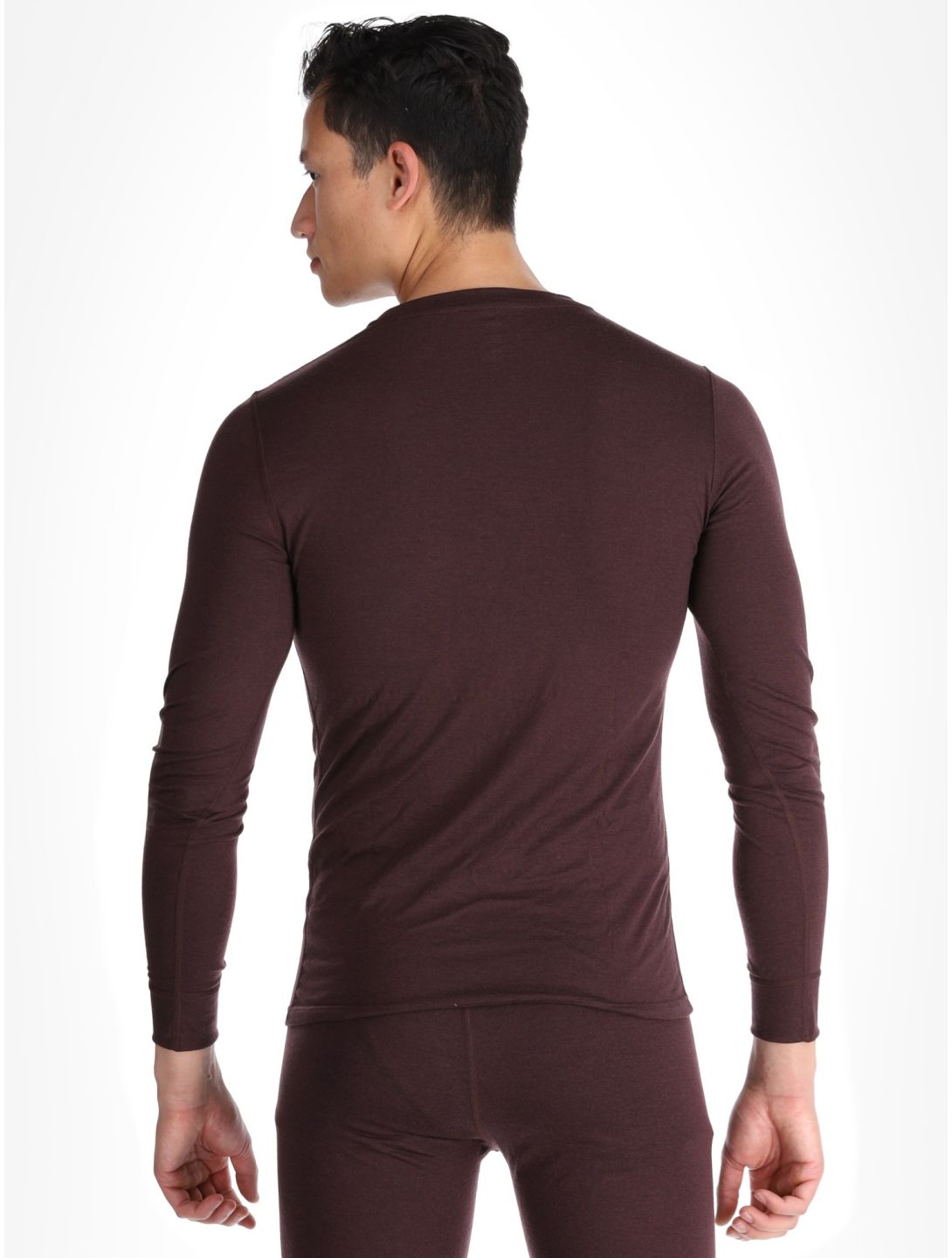 Odlo, Merino 200 FA Thermoshirt heren Fudge Paars 