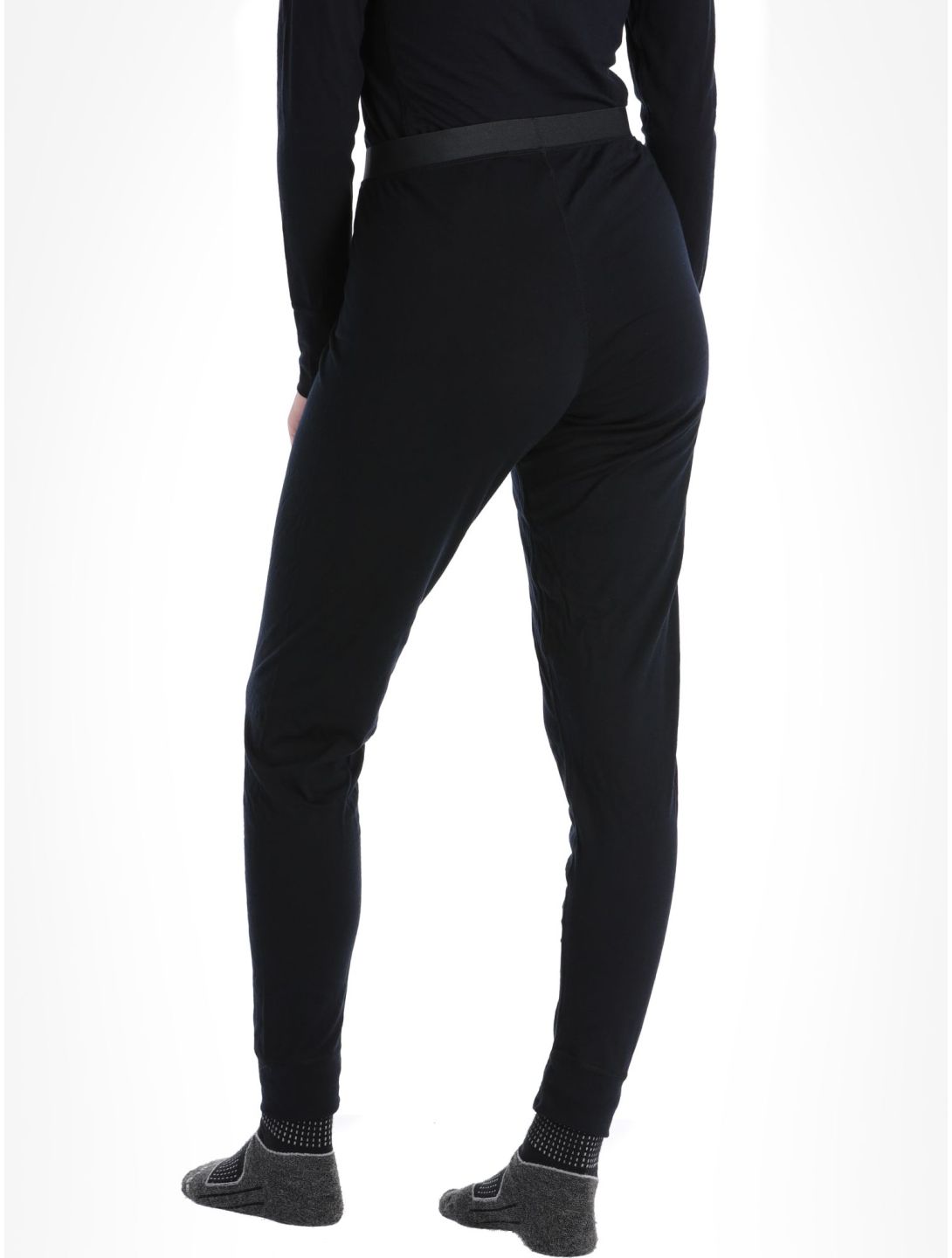 Odlo, Merino 200 thermobroek dames Black zwart 