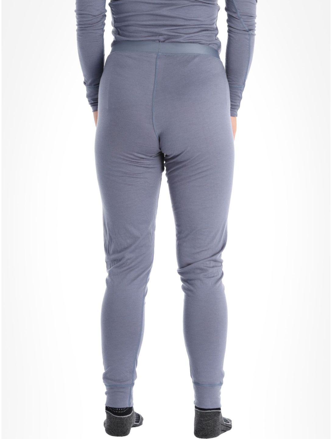 Odlo, Merino 200 thermobroek dames Folkstone Gray grijs 