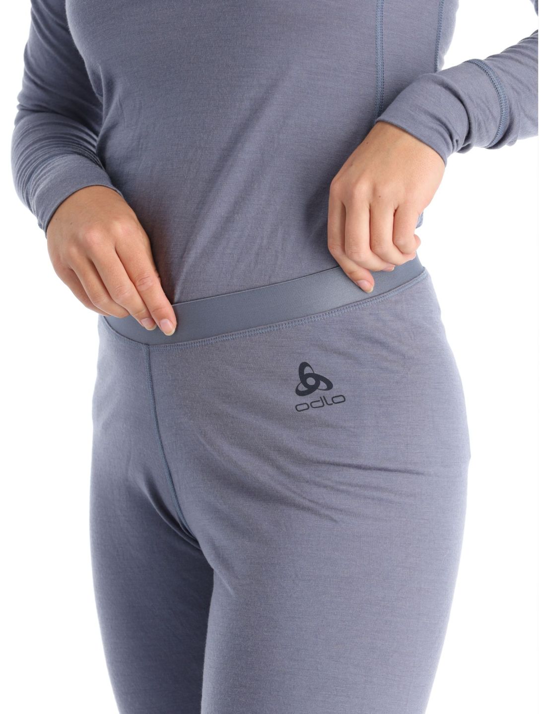 Odlo, Merino 200 thermobroek dames Folkstone Gray grijs 