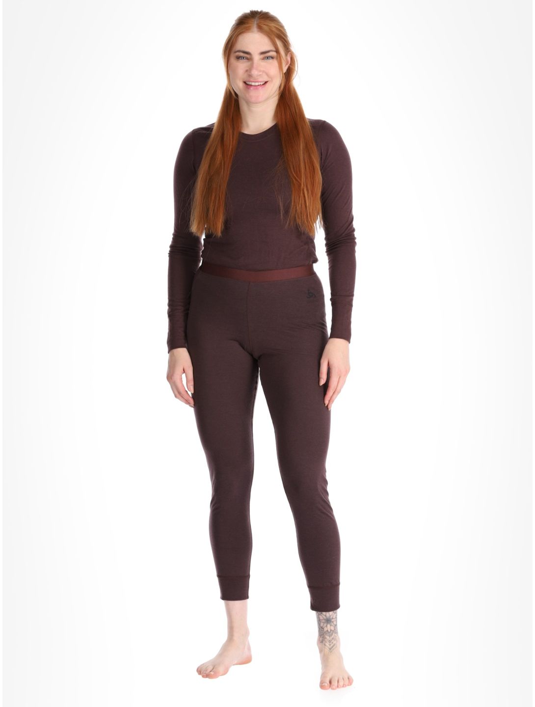 Odlo, Merino 200 FB Thermobroek dames Fudge Paars 