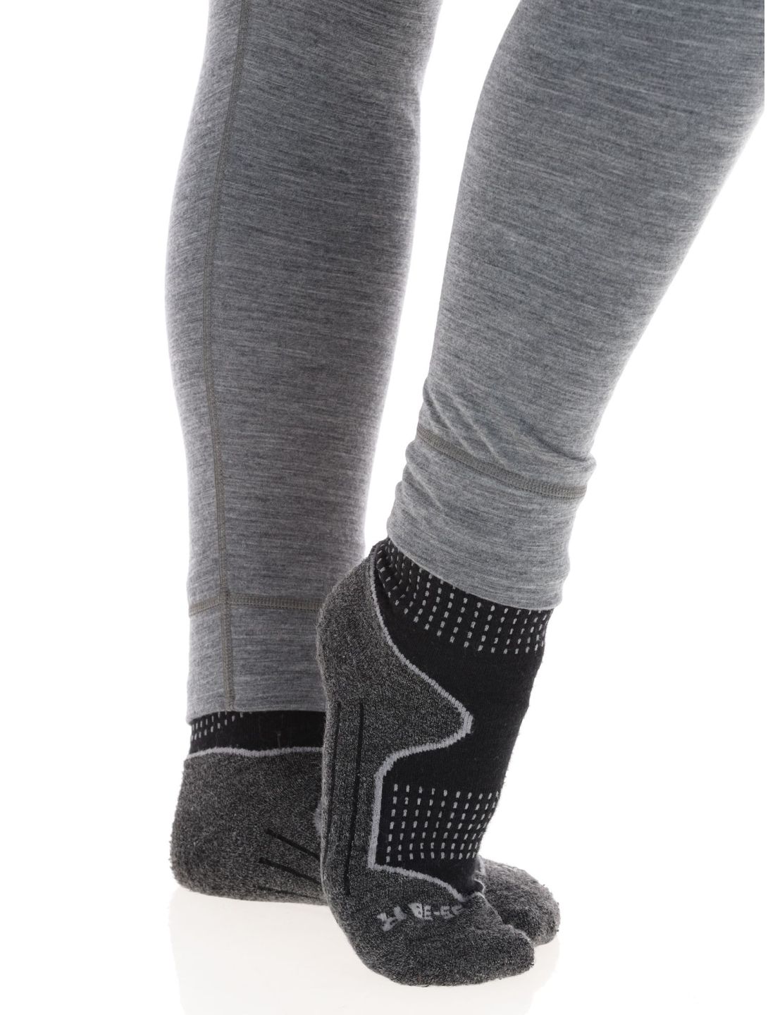 Odlo, Merino 200 thermobroek dames Odlo Steel Grey Melange grijs 