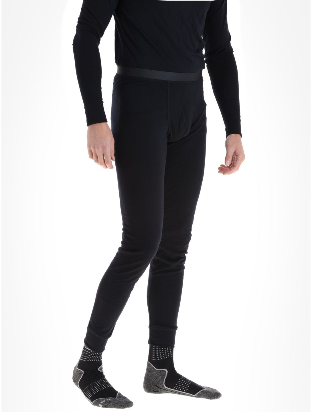 Odlo, Merino 200 thermobroek heren Black zwart 