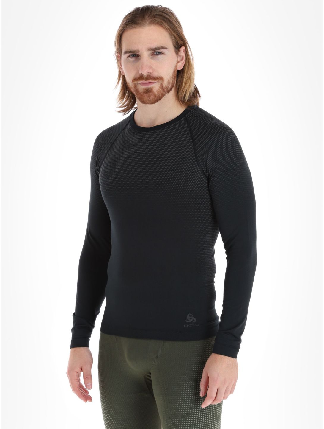 Odlo, Perfomance Light Eco thermoshirt heren Black zwart 