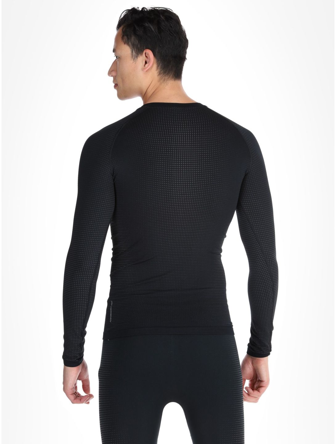 Odlo, Perfomance Warm Eco FA Thermoshirt heren Black - Odlo Graphite Grey Grijs, Zwart 