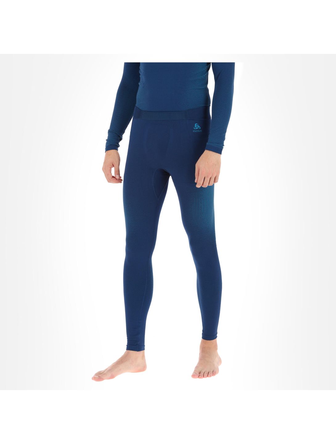 Odlo, Performance Warm Eco      thermobroek heren Blauw