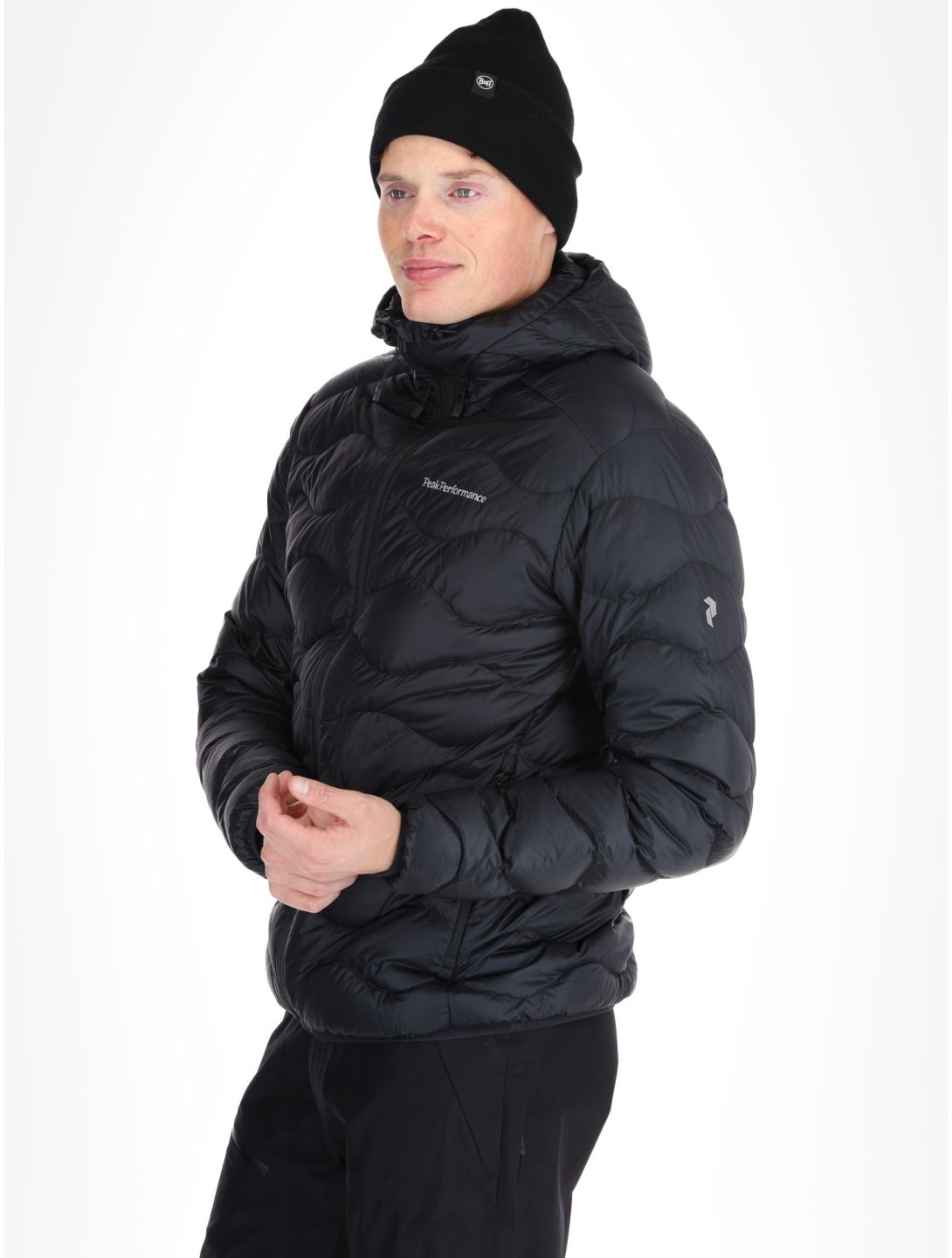 Peak Performance, M Helium Down Hood AD Midlayer (Dons) jas heren Black Zwart 