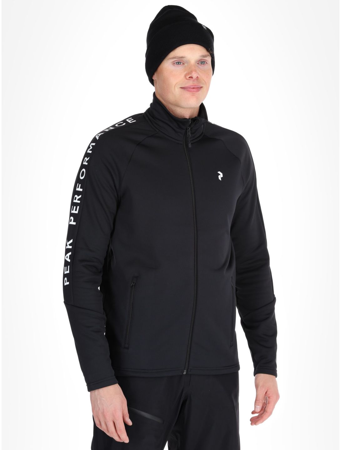 Peak Performance, M Rider Zip EA Vest heren Black Zwart 