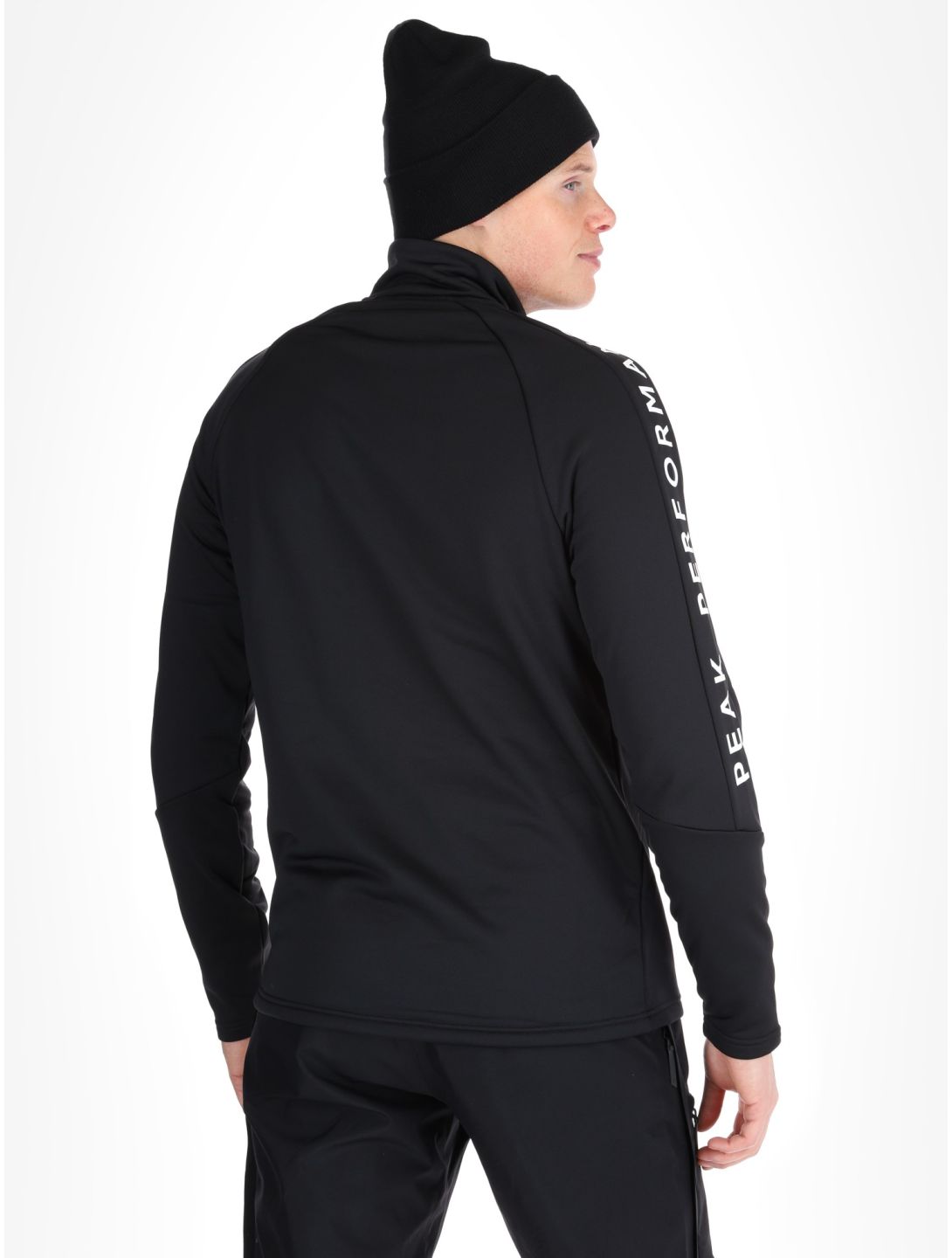 Peak Performance, M Rider Zip EA Vest heren Black Zwart 