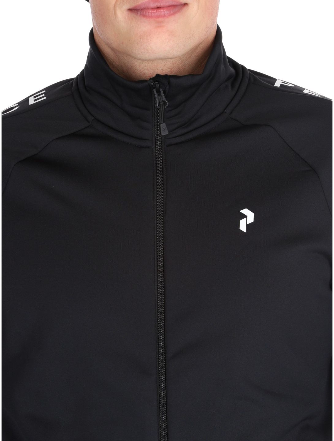 Peak Performance, M Rider Zip EA Vest heren Black Zwart 