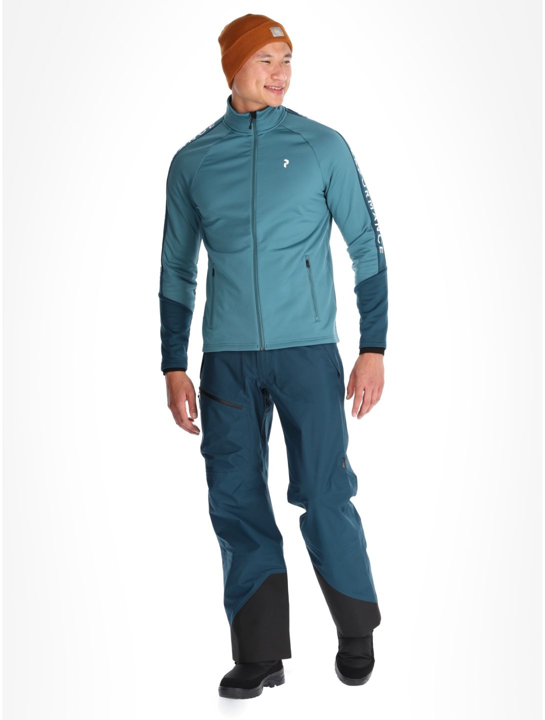 Peak Performance, M Rider Zip vest heren Hydro Fresh / Infinity Teel blauw 