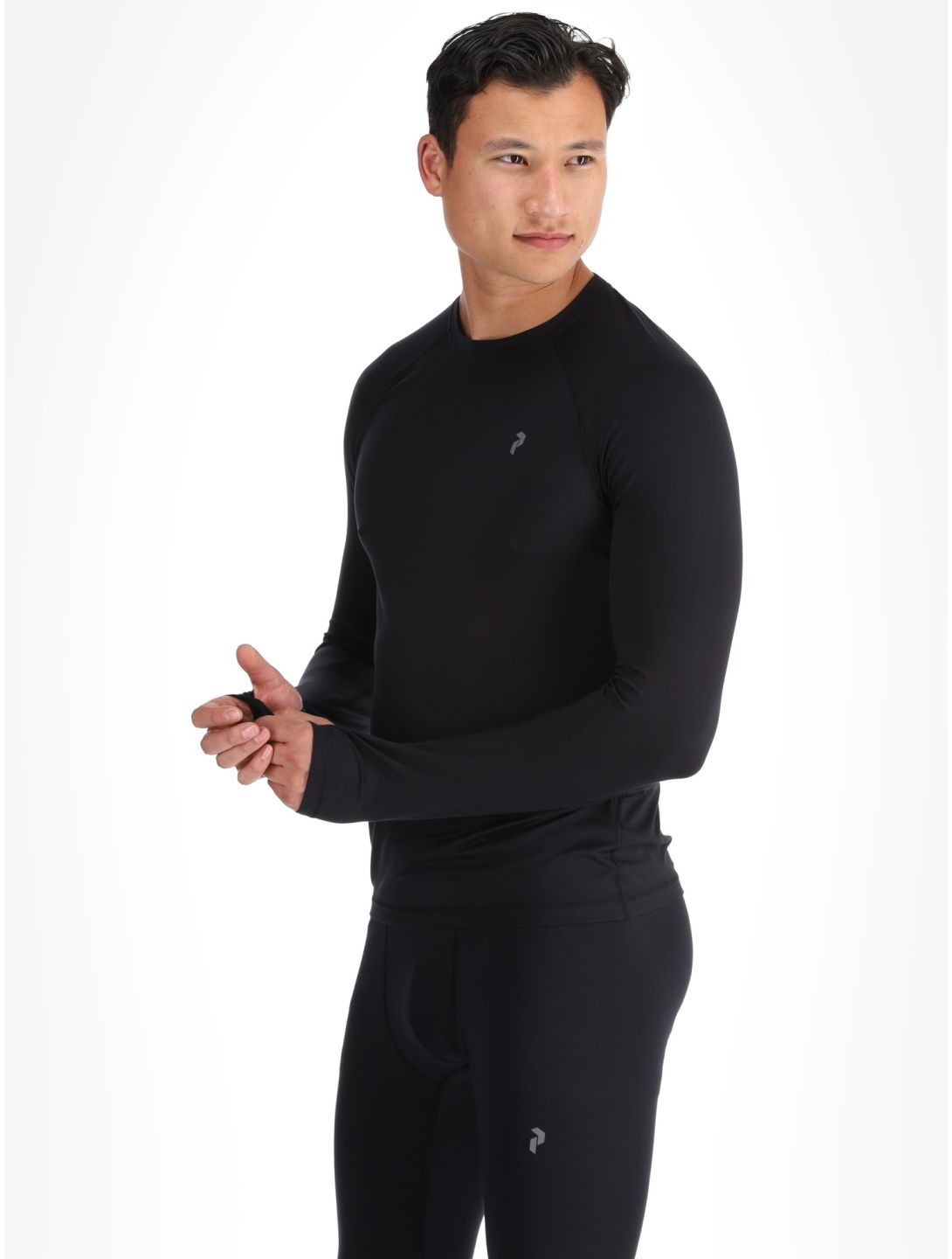 Peak Performance, M Spirit thermoshirt heren Black zwart 