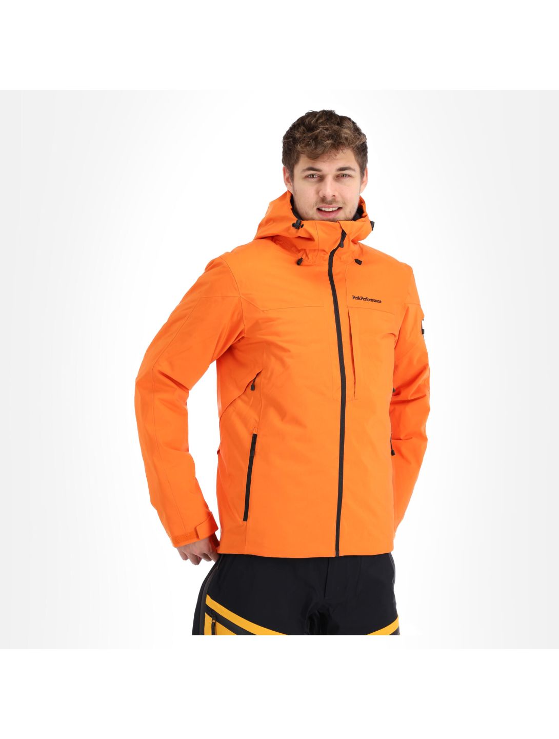 Peak Performance, Maroon ski-jas slim fit heren oranje