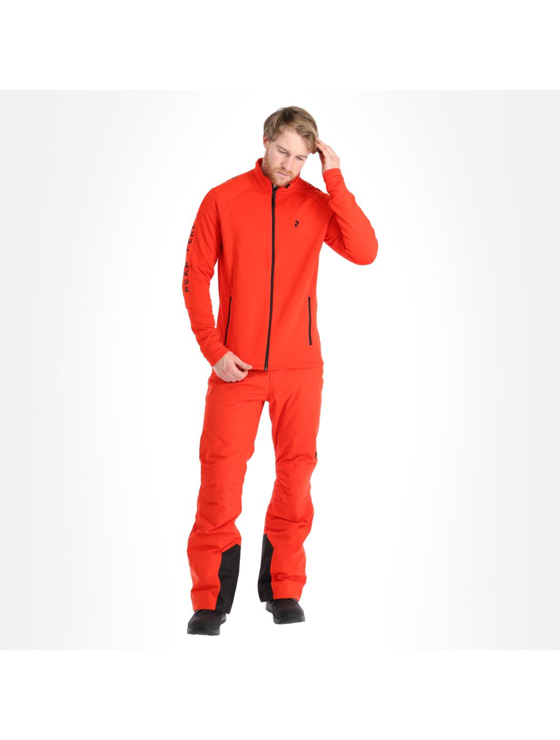 Peak Performance, Rider Zip Jacket vest heren Racing rood 