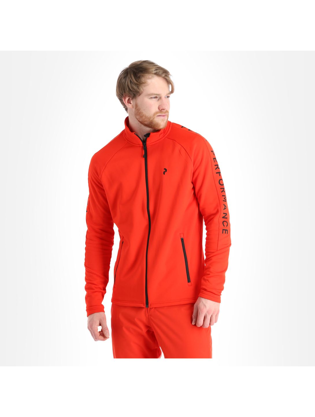 Peak Performance, Rider Zip Jacket vest heren Racing rood 