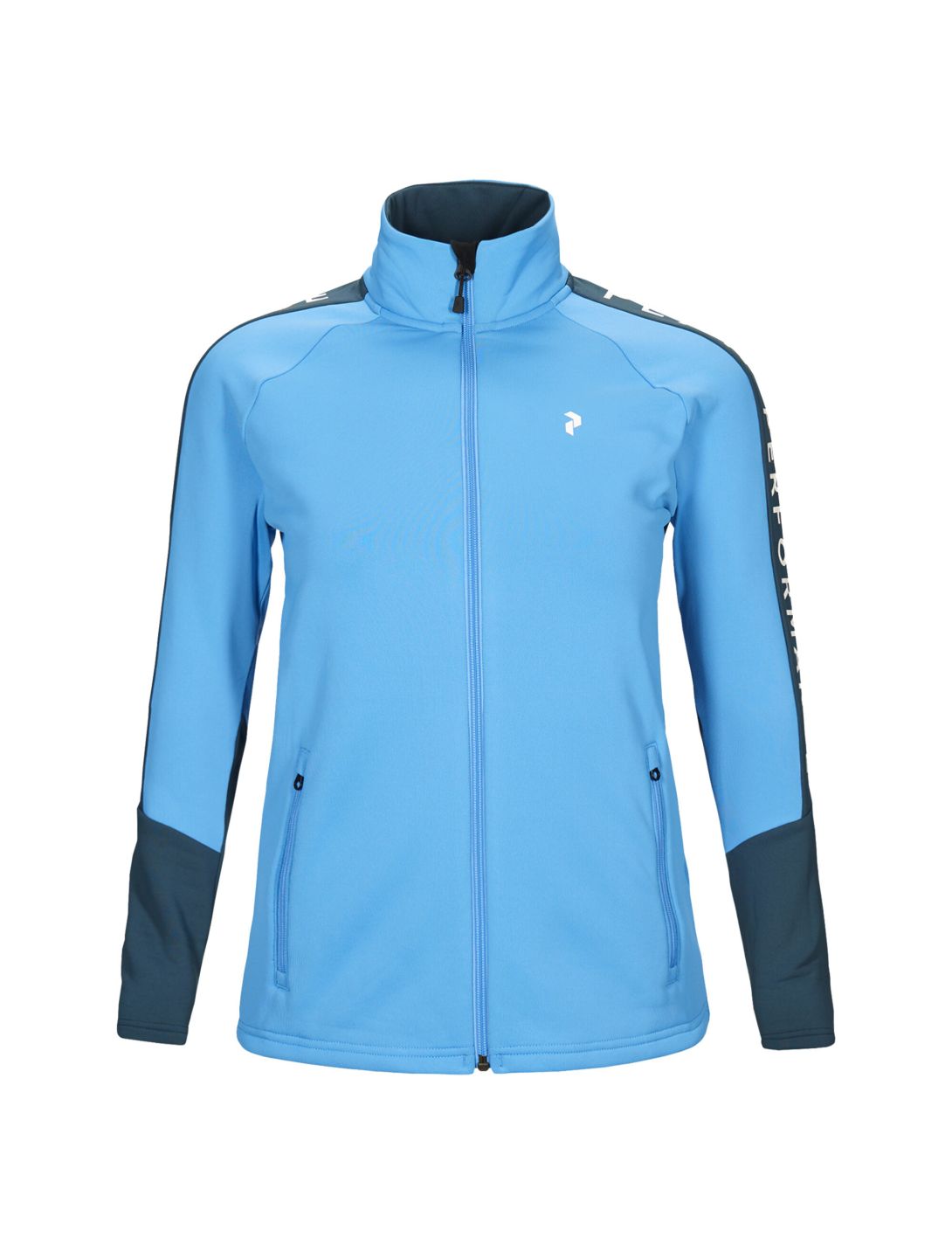 Peak Performance, Rider Zip vest dames elevation blauw 