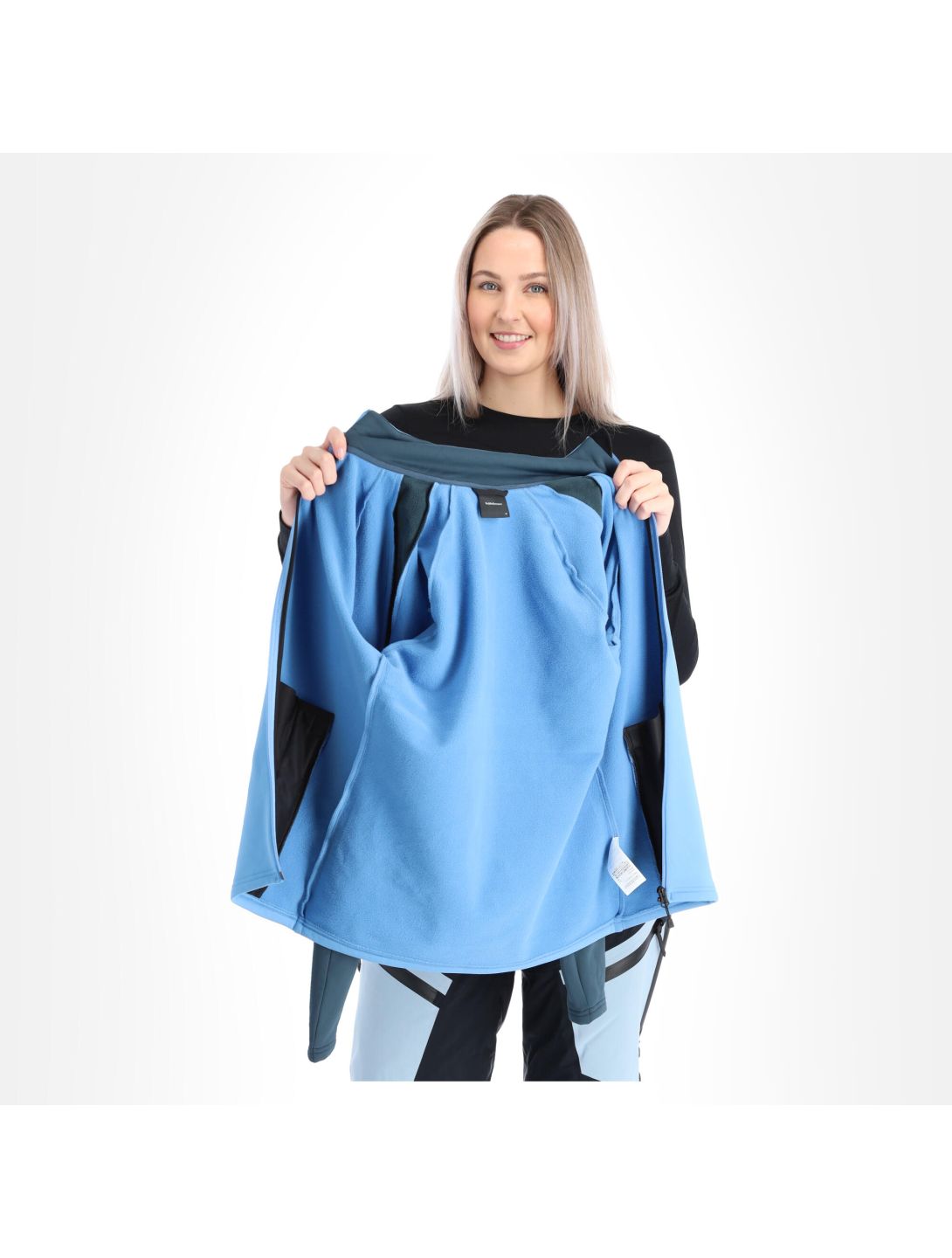 Peak Performance, Rider Zip vest dames elevation blauw 