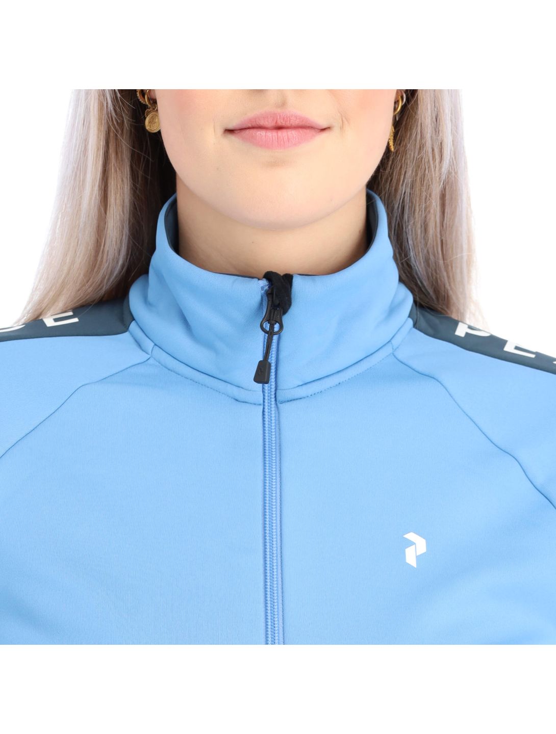 Peak Performance, Rider Zip vest dames elevation blauw 