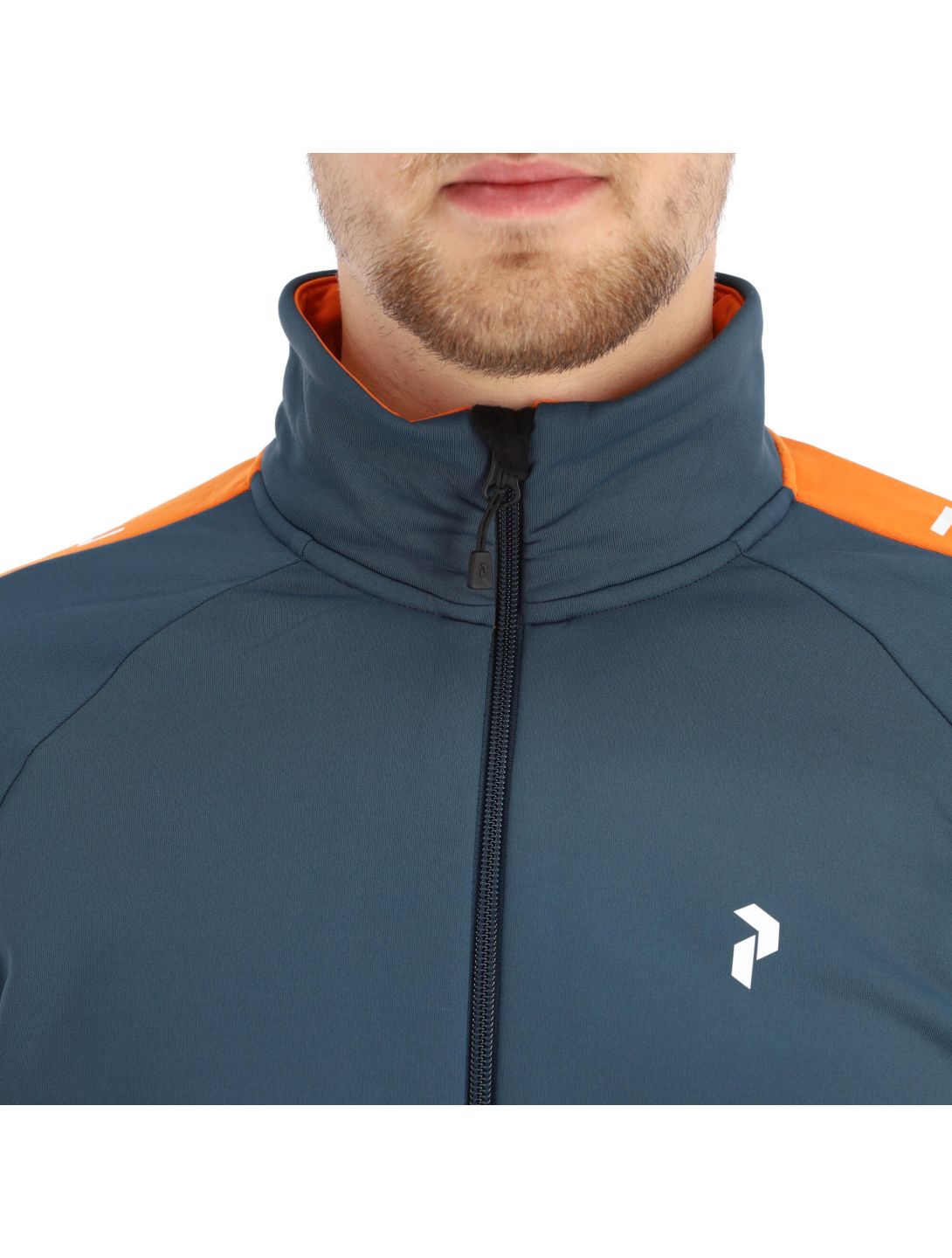 Peak Performance, Rider Zip vest heren steel blauw 