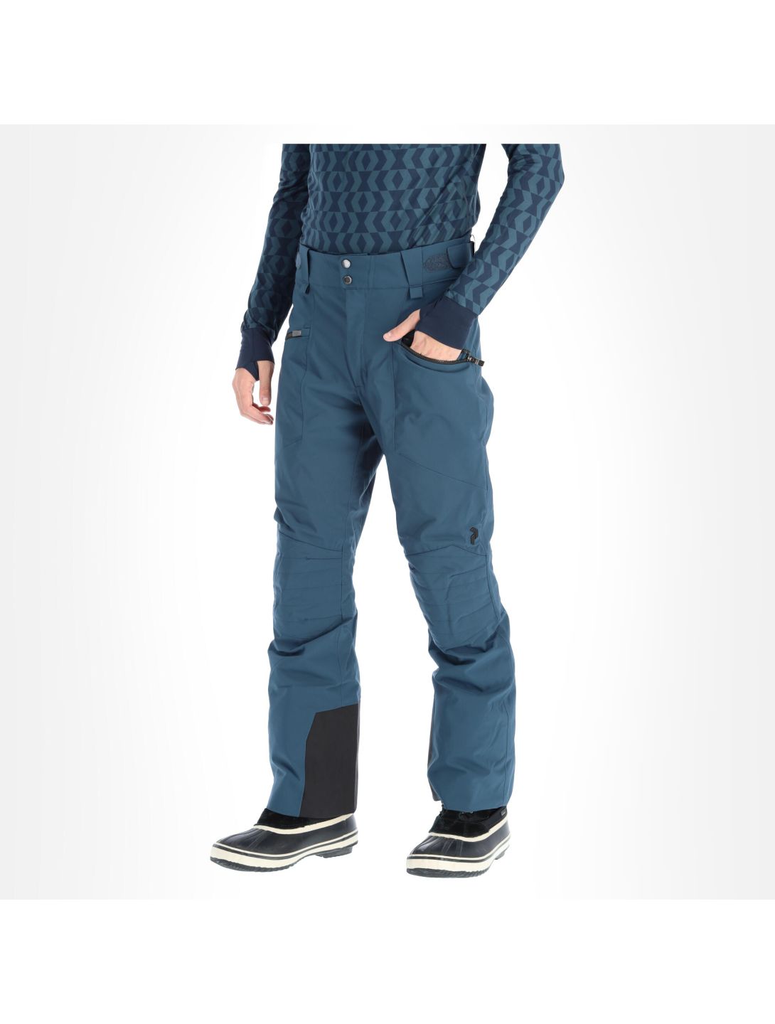 Peak Performance, Scoot skibroek slim fit heren steel Blauw