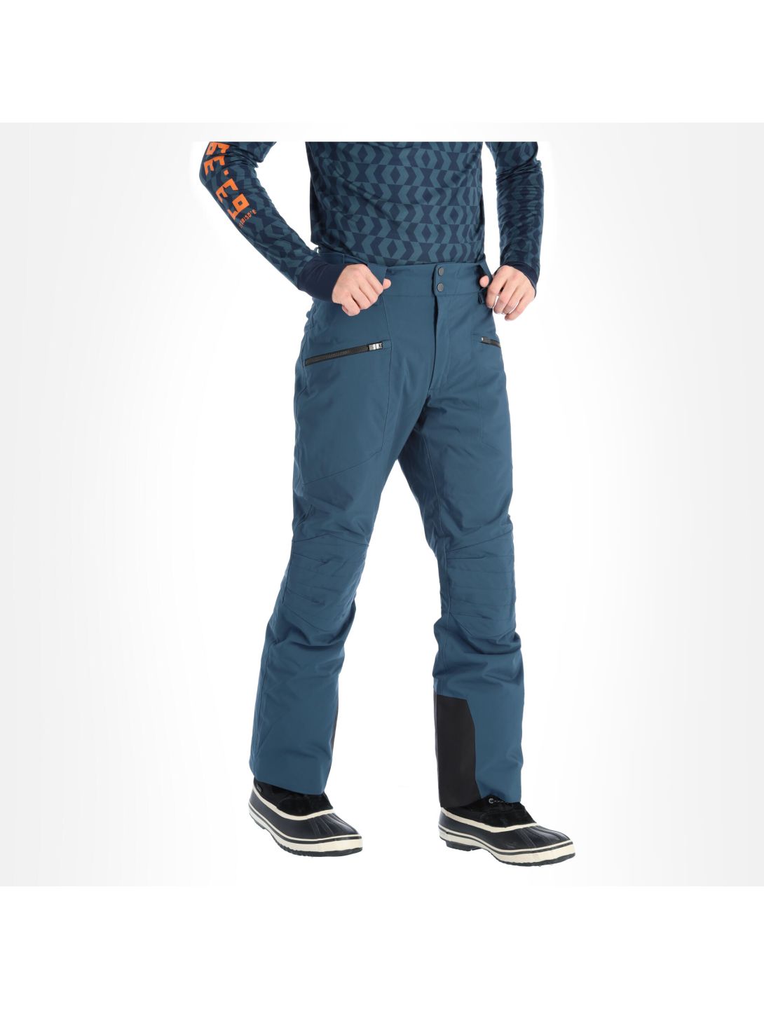 Peak Performance, Scoot skibroek slim fit heren steel Blauw