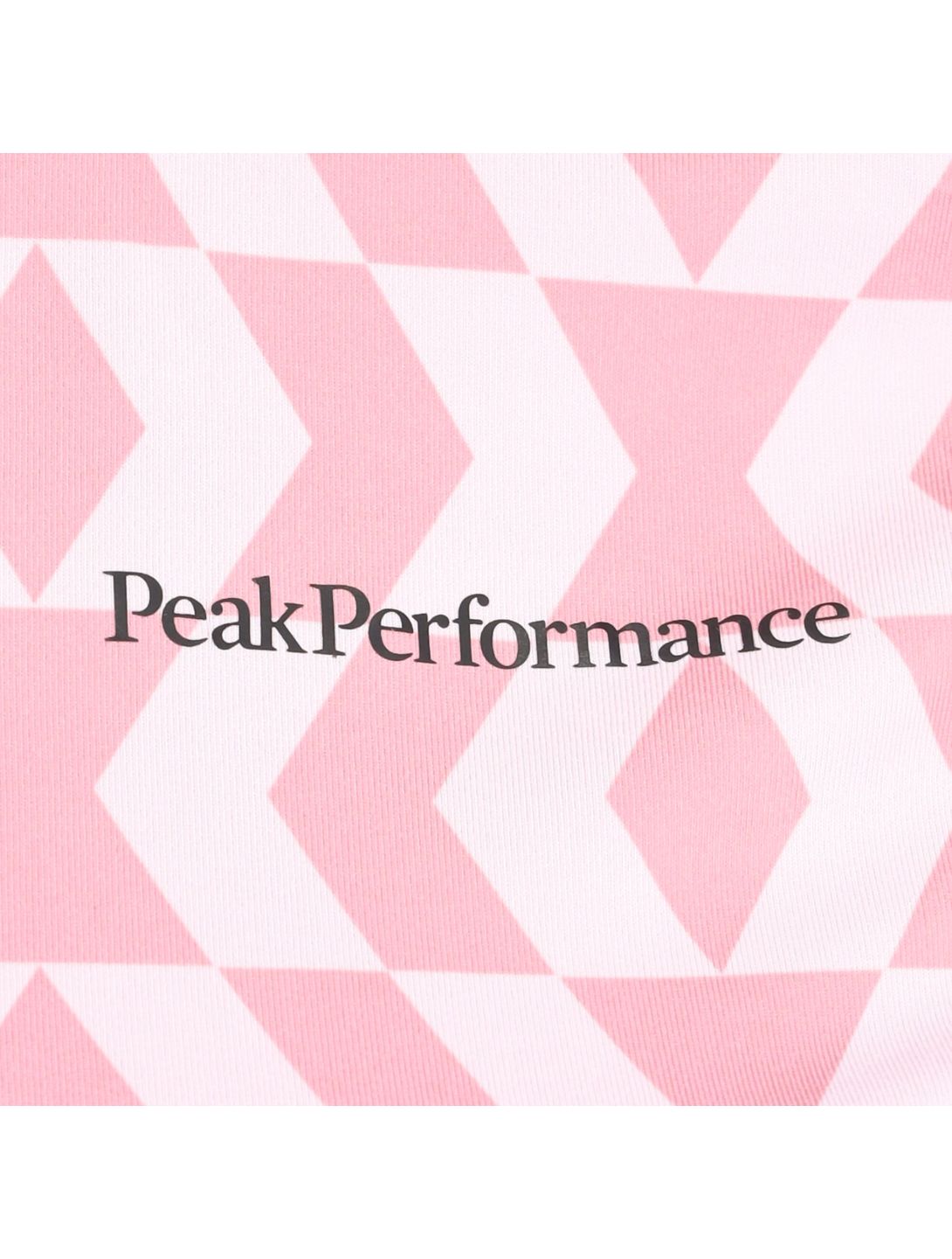 Peak Performance, Spirit Half Zip Printed thermoshirt dames pattern Roze