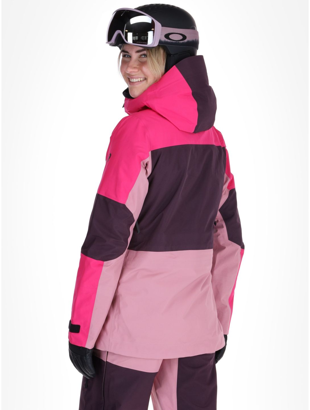 Peak Performance, W Gravity Gore-Tex 3L AB Hardshell jas dames Beetroot Purple / Mystic Purple / Bitter Root Paars, Roze 