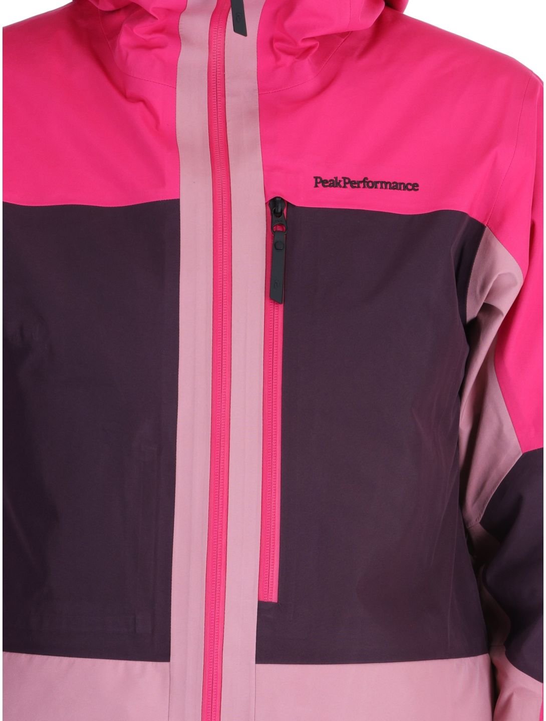 Peak Performance, W Gravity Gore-Tex 3L AB Hardshell jas dames Beetroot Purple / Mystic Purple / Bitter Root Paars, Roze 